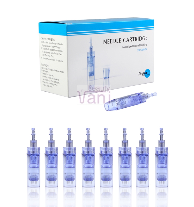 Dr. Pen Micro Needle Cartridge Blue Derma Pen Needle Tips, NC031